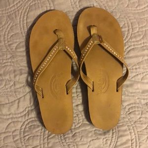 Tan Rainbow Sandals